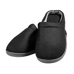 Foto van Happy shoes - comfort gelslippers - zwart 45/46
