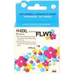 Foto van Flwr hp 62xl zwart cartridge