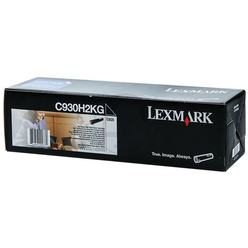 Foto van C930h2kg lexmark c935 toner black 38.000