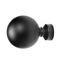 Foto van 1 knop bulb ø20mm - zwart - leen bakker