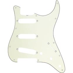 Foto van Fender 11-hole '60s vintage stratocaster s-s-s pickguard mint green slagplaat voor fender stratocaster