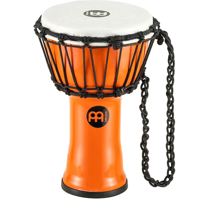 Foto van Meinl jrd-o junior djembé orange 7 inch