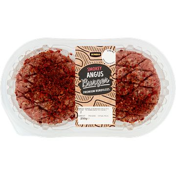 Foto van Jumbo smokey angus burger premium rundvlees 250g