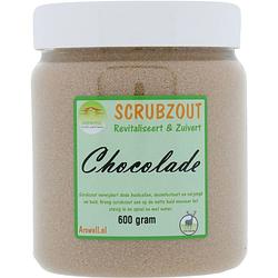Foto van Arowell - chocolade body scrub scrubzout 600 gram