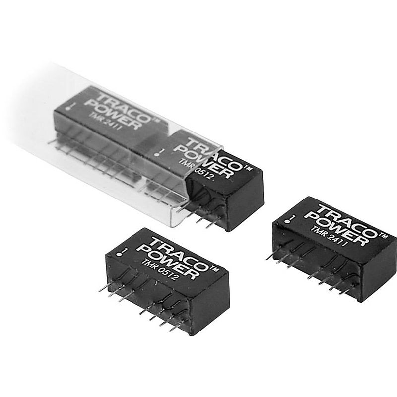 Foto van Tracopower tmr 4822 dc/dc-converter, print 48 v/dc 12 v/dc, -12 v/dc 83 ma 2 w aantal uitgangen: 2 x