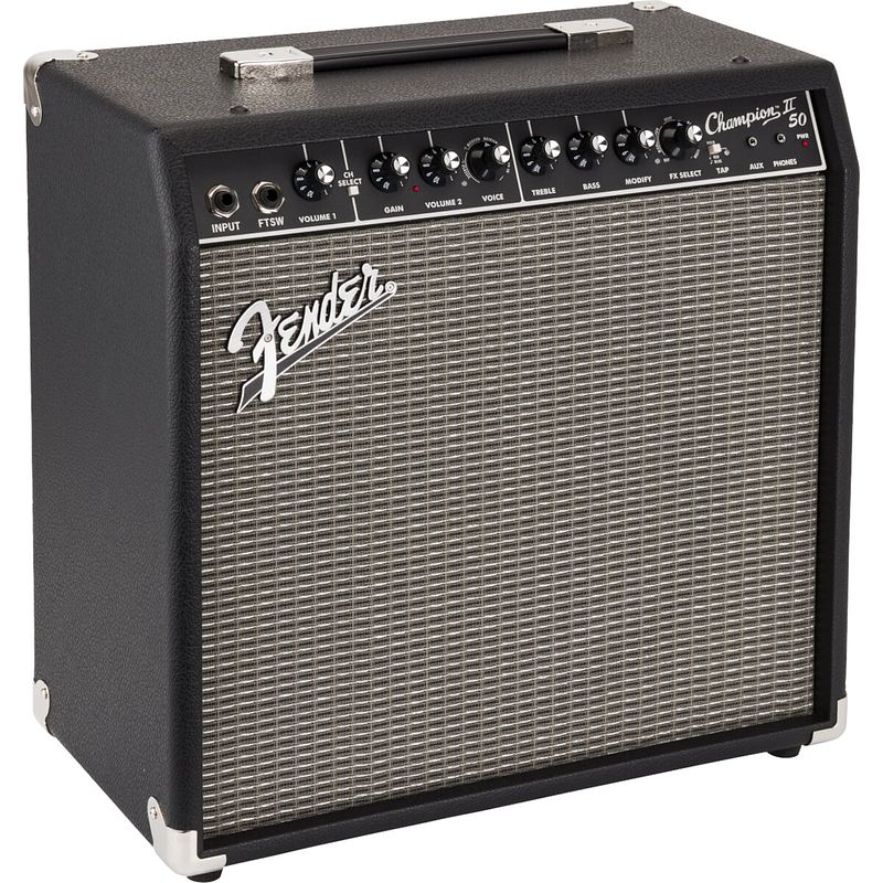 Foto van Fender champion ii 50 1x12 inch gitaarversterker combo