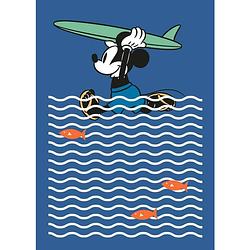 Foto van Komar mickey gone surfing vlies fotobehang 200x280cm 4-banen