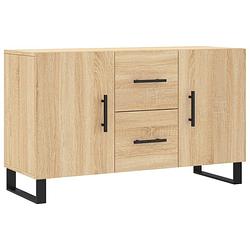 Foto van Vidaxl dressoir 100x36x60 cm bewerkt hout sonoma eikenkleurig