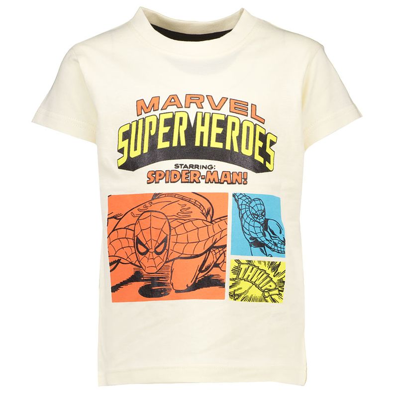 Foto van Kinder t-shirt marvel korte mouwen