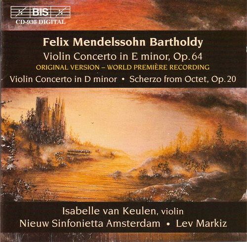 Foto van Mendelssohn: violin concerto - cd (7318590009352)