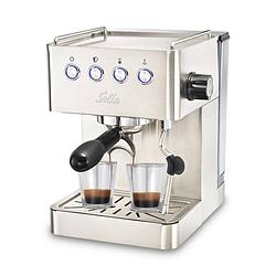 Foto van Solis barista gran gusto 1014 espressomachine -koffiemachine met bonen
