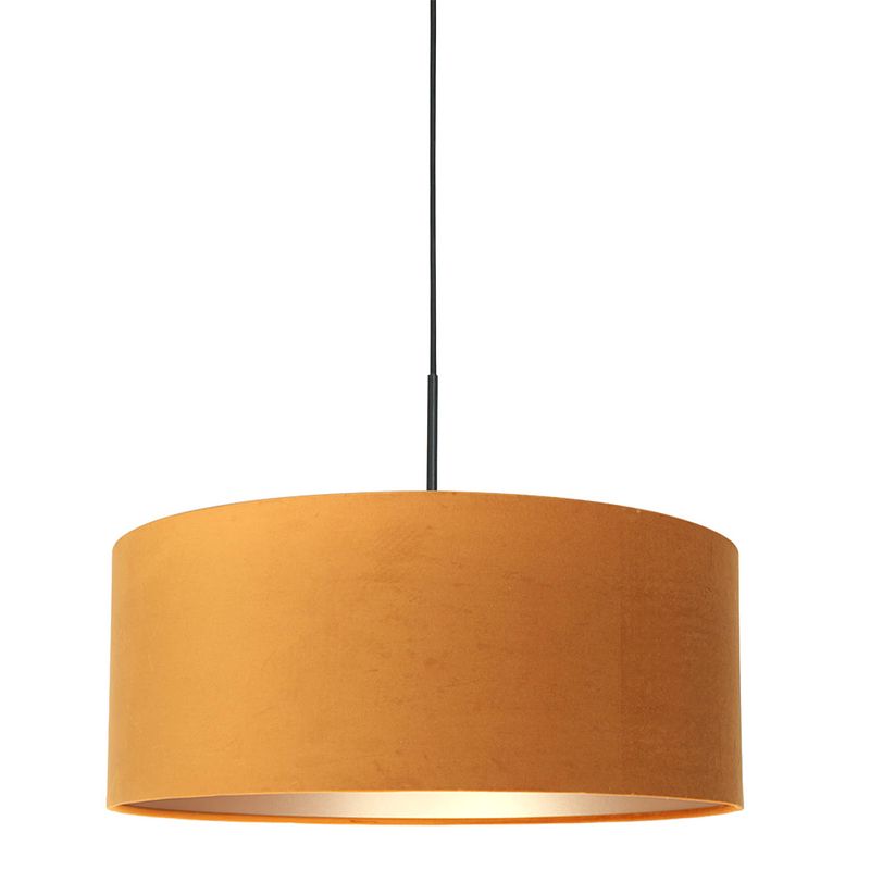 Foto van Moderne hanglamp - steinhauer - metaal - modern - e27 - l: 50cm - voor binnen - woonkamer - eetkamer - zwart