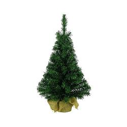 Foto van Everlands - 5 stuks mini kerstboom tafelboom imperial miniboom h45 cm groen