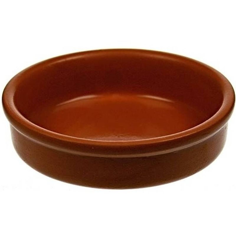 Foto van 8x creme brulee schaaltjes terracotta 12 cm - serveerschalen