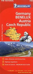 Foto van Michelin germany, benelux, austria, czech republic / michelin allemagne, benelux, autriche, rep. tcheque - michelin - paperback (9782067170919)