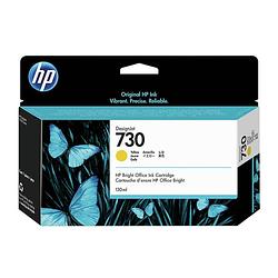 Foto van P2v64a hp 730 dnj ink yellow st 130ml