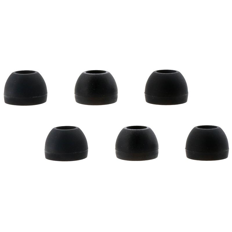 Foto van Devine em-t-bk-m siliconen oordopjes voor em-series, zwart (medium, 20 stuks)
