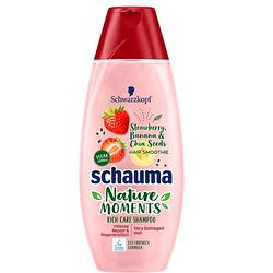 Foto van Nature moments hair smoothie shampoo intensieve regenererende shampoo voor beschadigd haar 400ml