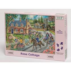 Foto van Rose cottage puzzel 1000 stukjes