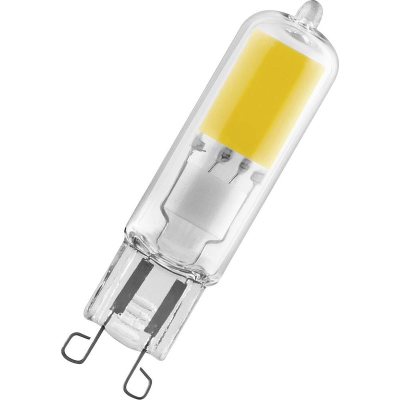 Foto van Osram 4058075574465 led-lamp energielabel e (a - g) g9 2.6 w = 30 w warmwit (ø x l) 16 mm x 67 mm 1 stuk(s)