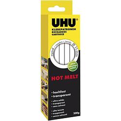 Foto van Uhu 47865 lijmstick 11 mm 200 mm transparant 200 g 11 stuk(s)