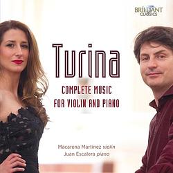 Foto van Turina: complete music for violin and piano - cd (5028421956268)