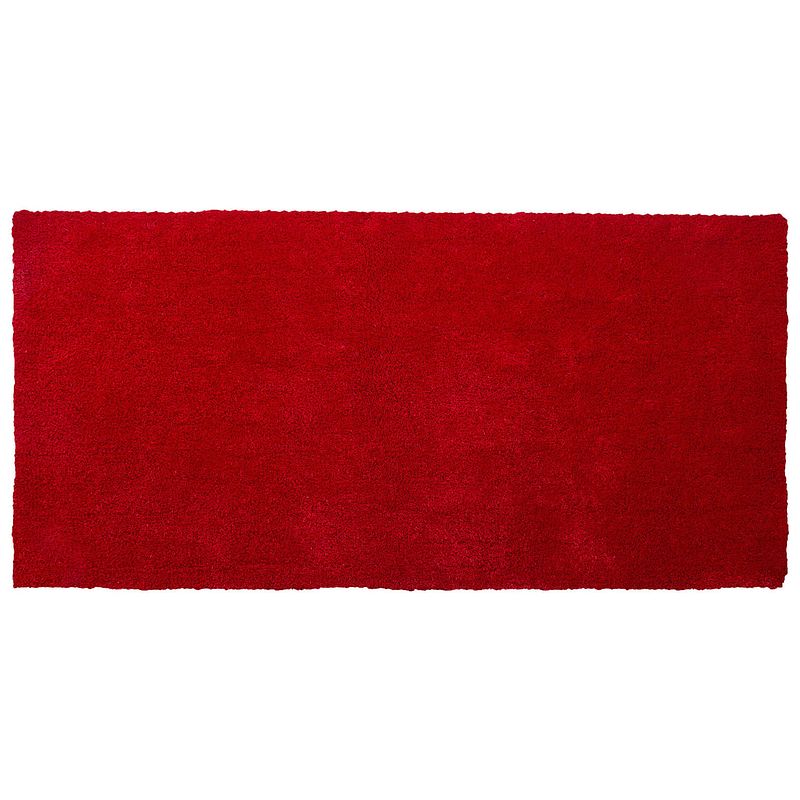 Foto van Beliani demre - vloerkleed-rood-polyester