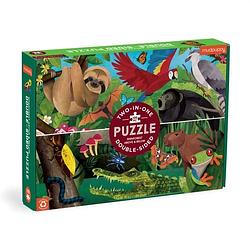 Foto van Rainforest above & below 100 piece double-sided puzzle - puzzel;puzzel (9780735376779)