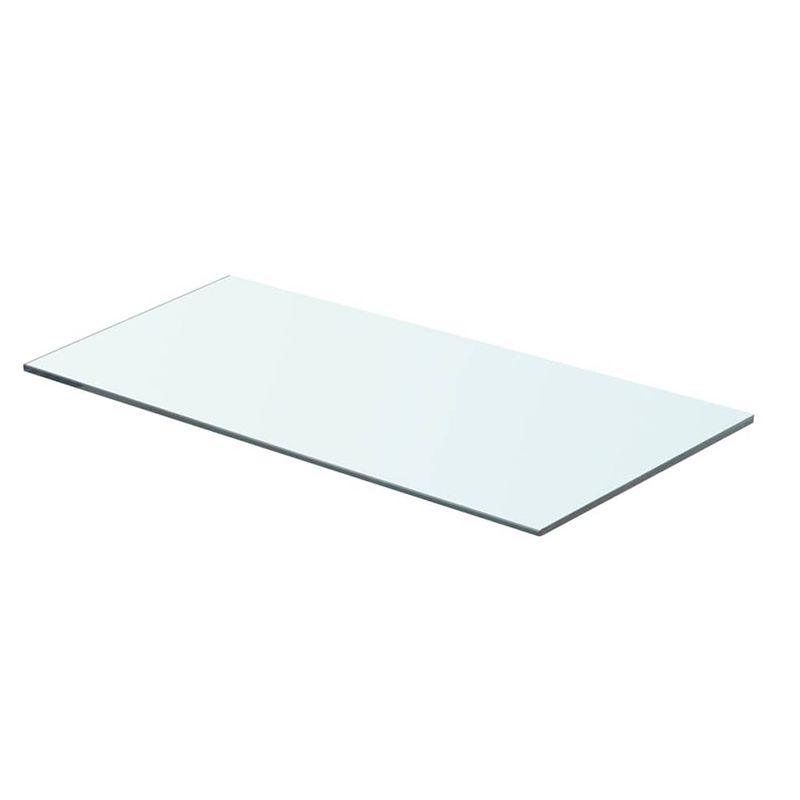 Foto van Vidaxl wandschap transparant 60x25 cm glas