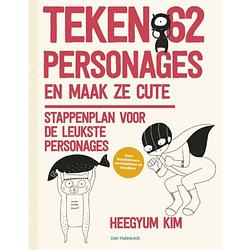 Foto van Teken 62 personages en maak ze cute