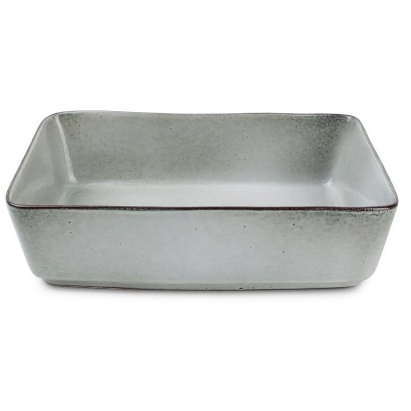 Foto van Salt & pepper ovenschaal artisan groen - 20 x 13 x 5 cm / 770 ml