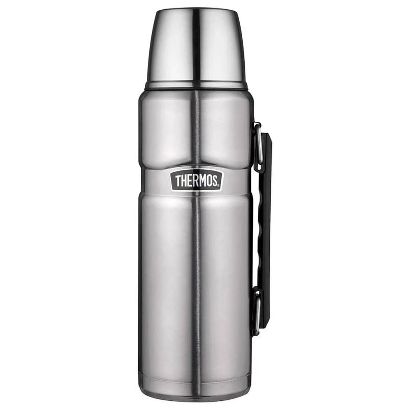 Foto van Thermos king thermosfles - 1,2 liter - zilverkleurig