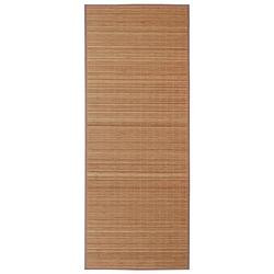Foto van Vidaxl tapijt rechthoekig 120x180 cm bamboe bruin