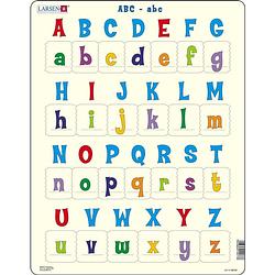 Foto van Larsen legpuzzel maxi het alfabet junior karton 26 stukjes