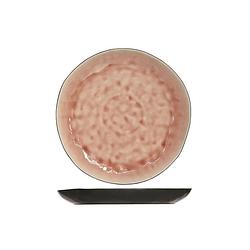 Foto van Cosy & trendy laguna plat bord rond - 26.5 cm - roze