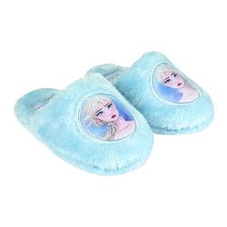 Foto van Disney frozen instap sloffen/pantoffels elsa lichtblauw voor meisjes - pantoffel instappers - slipper sloffen 33