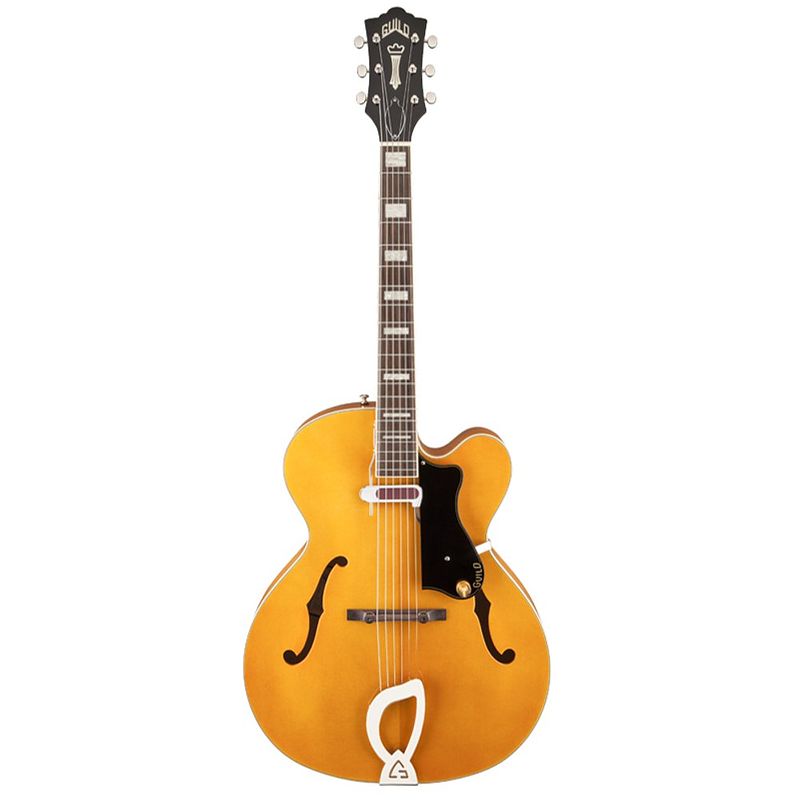 Foto van Guild a-150 savoy blonde hollowbody gitaar