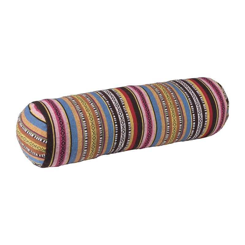 Foto van Sierkussen mexican bolster - geel - 15x50 cm