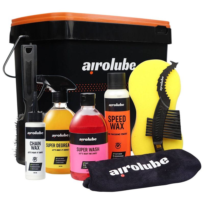 Foto van Airolube emmer cleanest bike essentials