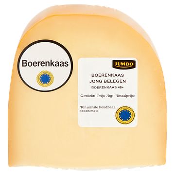 Foto van Jumbo boerenkaas 48+ jong belegen ca. 447g