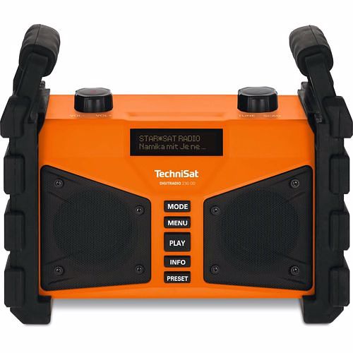 Foto van Technisat dab+ fm radio digitradio 230 od bluetooth (oranje)