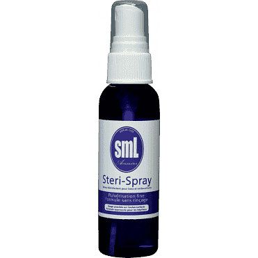 Foto van Sml paris steri-spray ontsmetter voor mondstukken (60 ml)