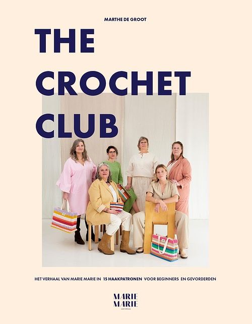 Foto van The crochet club - marthe de groot - ebook