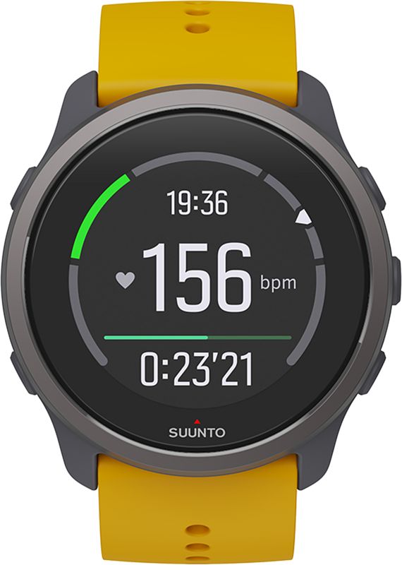 Foto van Suunto 5 peak grijs/geel