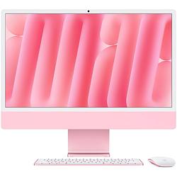 Foto van Apple imac 24 (2024) m4 (10 core cpu/10 core gpu) 16gb/256gb all-in-one pc roze