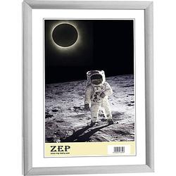 Foto van Zep - kunststof fotolijst ""new easy"" zilver voor foto formaat a4 / 21x29,7 - kl11