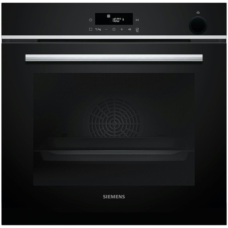 Foto van Siemens hr572gbs3 inbouw combi stoomoven grijs