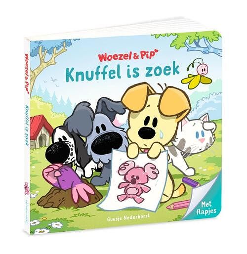 Foto van Knuffel is zoek - guusje nederhorst - kartonboekje;kartonboekje (9789493216457)