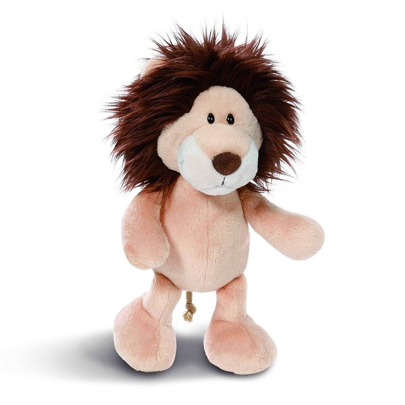 Foto van Nici leeuw pluche knuffel - bruin - 20 cm - knuffeldier