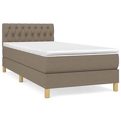 Foto van The living store boxspringbed - comfort - bed - 90 x 200 x 78/88 cm - pocketvering matras